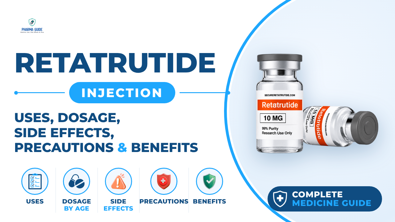 Retatrutide Injection: Uses, Dosage, Side Effects, Precautions and Alternates