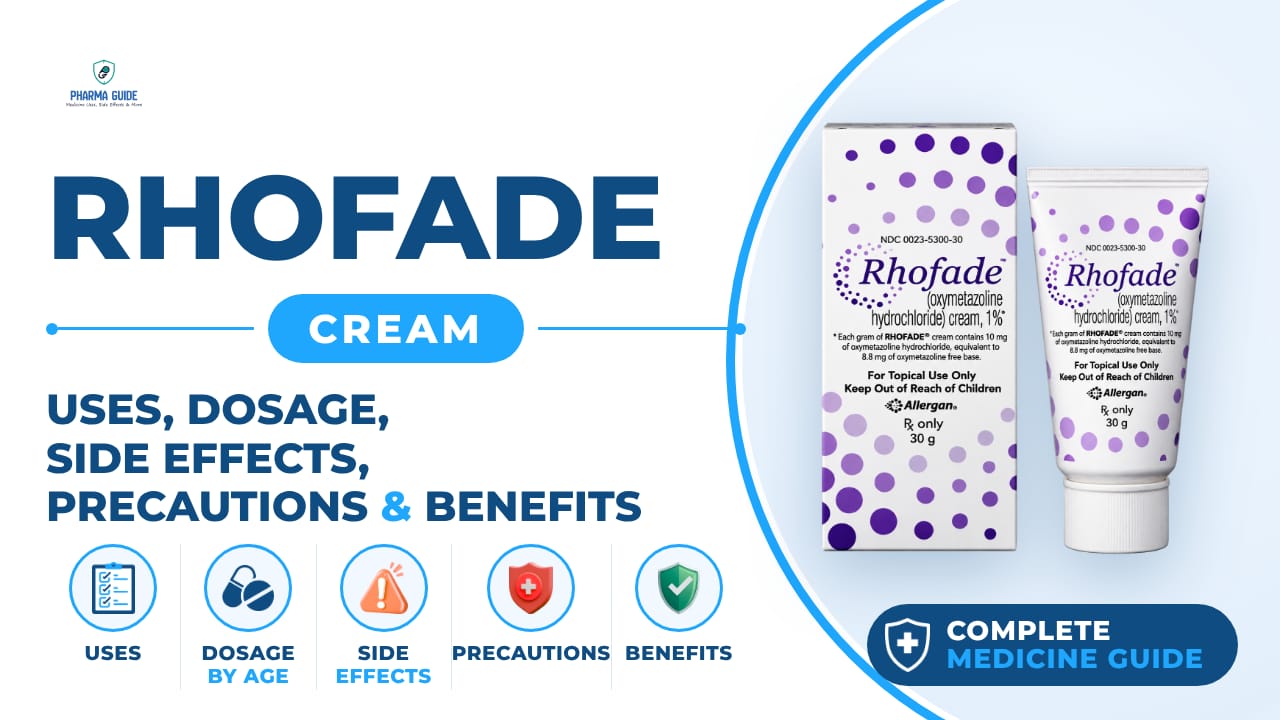 Rhofade Cream: Uses, Dosage, Side Effects, Precautions and Alternates