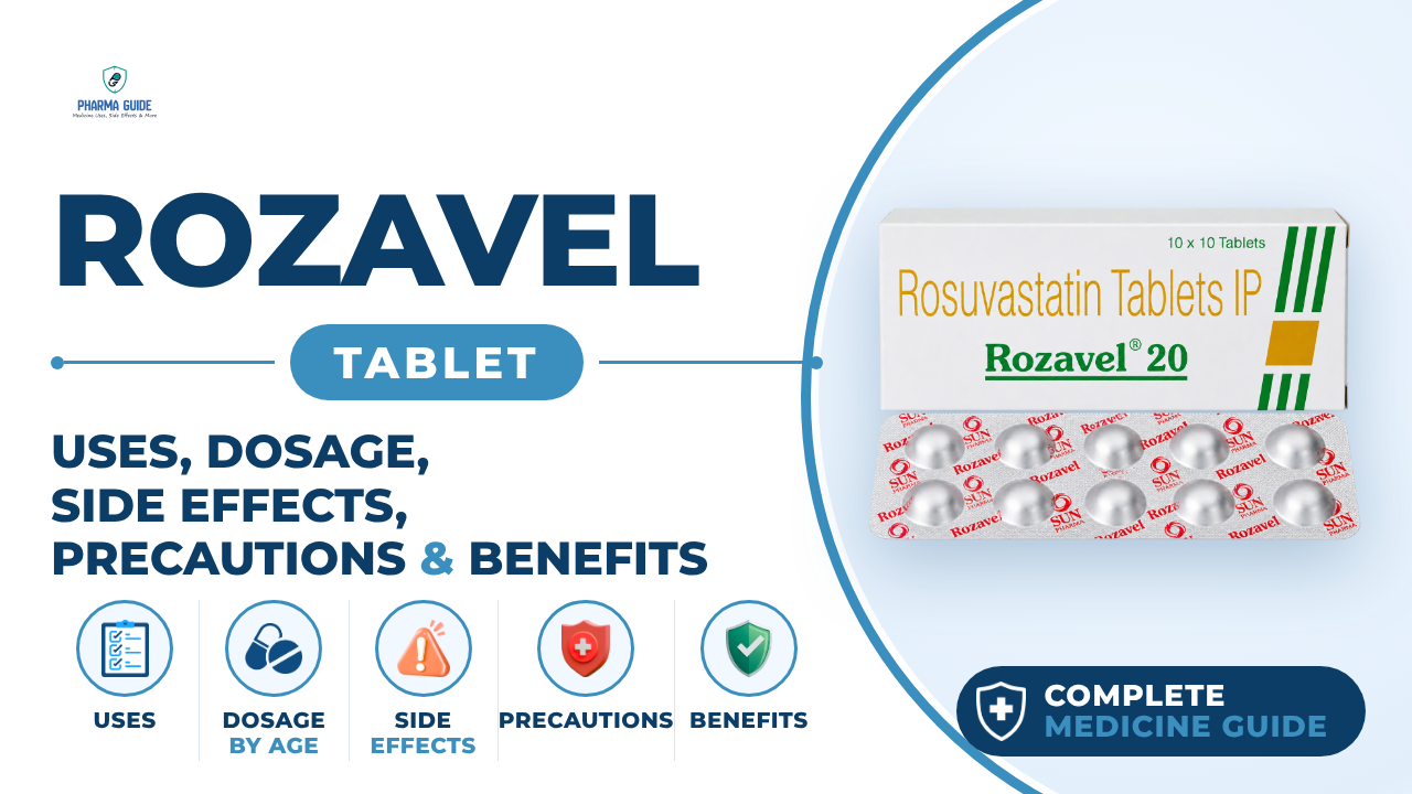 Rozavel Tablet: Uses, Dosage, Side Effects, Precautions and Alternates