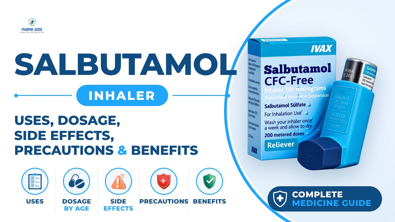 Salbutamol Inhaler: Uses, Dosage, Side Effects, Precautions and Alternates
