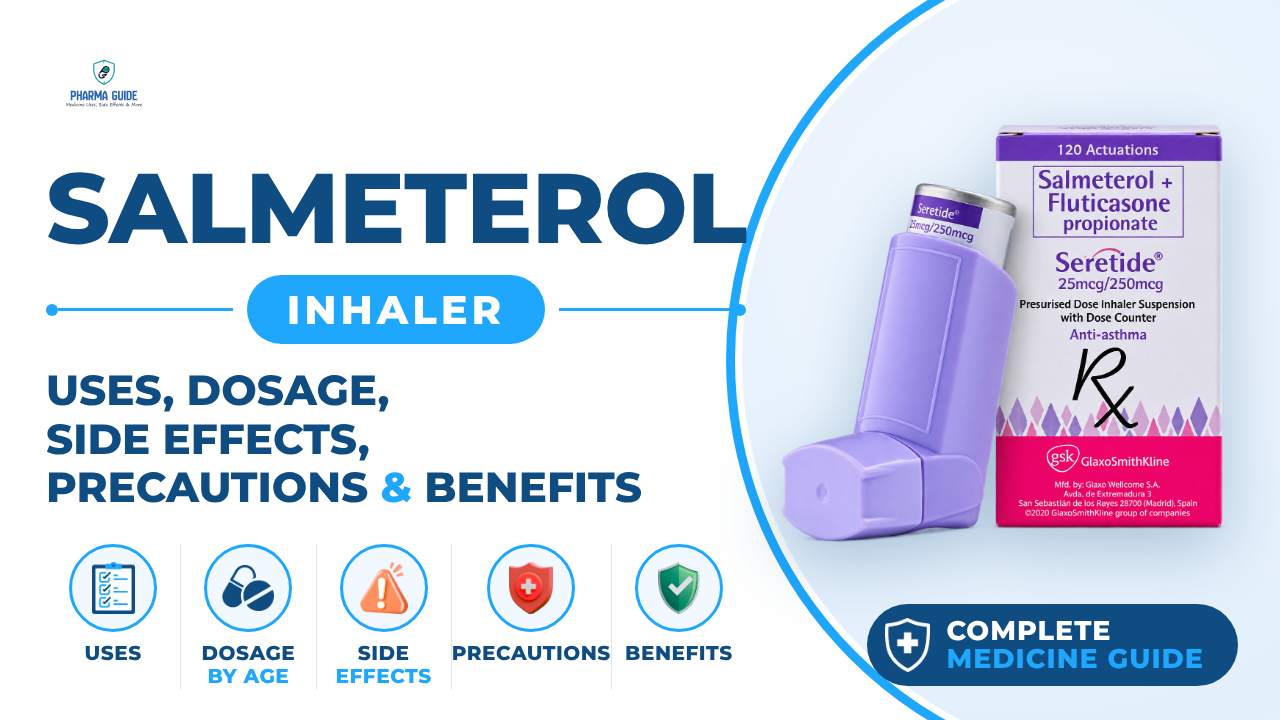 Salmeterol Inhaler: Uses, Dosage, Side Effects, Precautions and Alternates