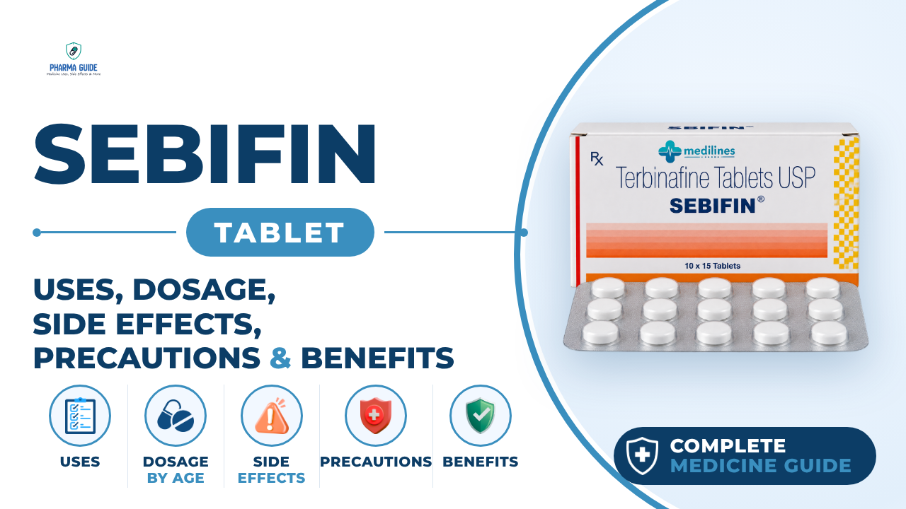 Sebifin Tablet: Uses, Dosage, Side Effects, Precautions and Alternates