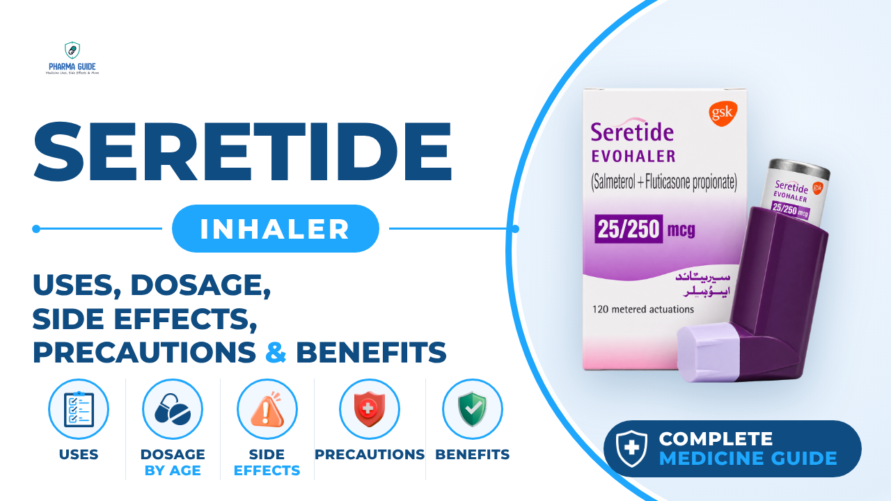Seretide Inhaler: Uses, Dosage, Side Effects, Precautions and Alternates