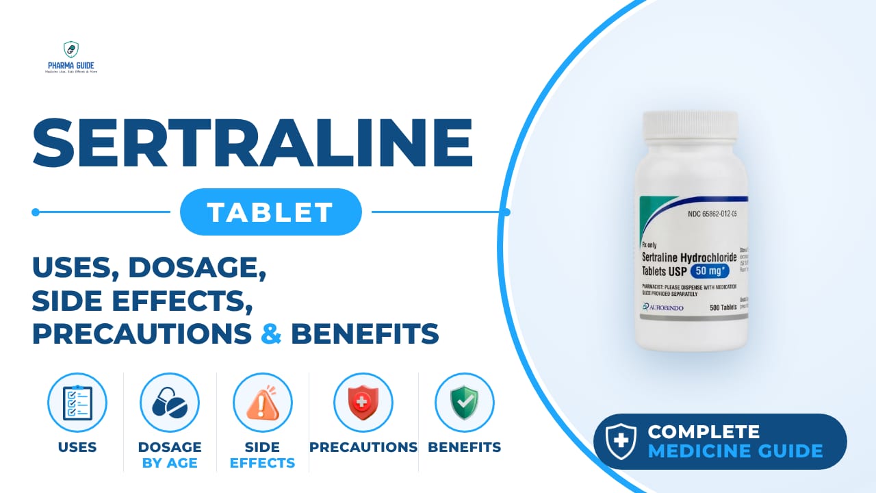 Sertraline Tablet: Uses, Dosage, Side Effects, Precautions and Alternates
