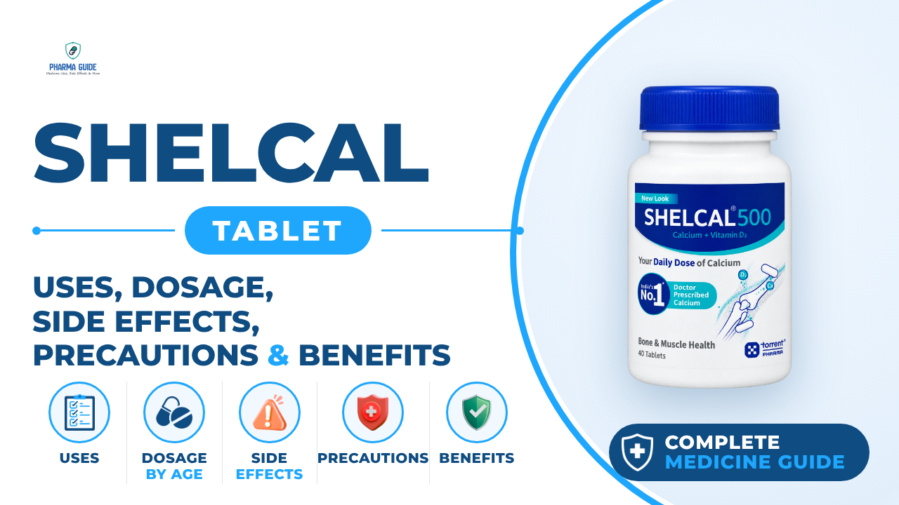 Shelcal Tablet: Uses, Dosage, Side Effects, Precautions and Alternates