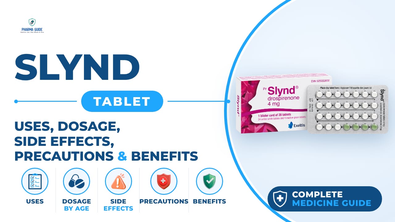 Slynd Tablet: Uses, Dosage, Side Effects, Precautions and Alternates