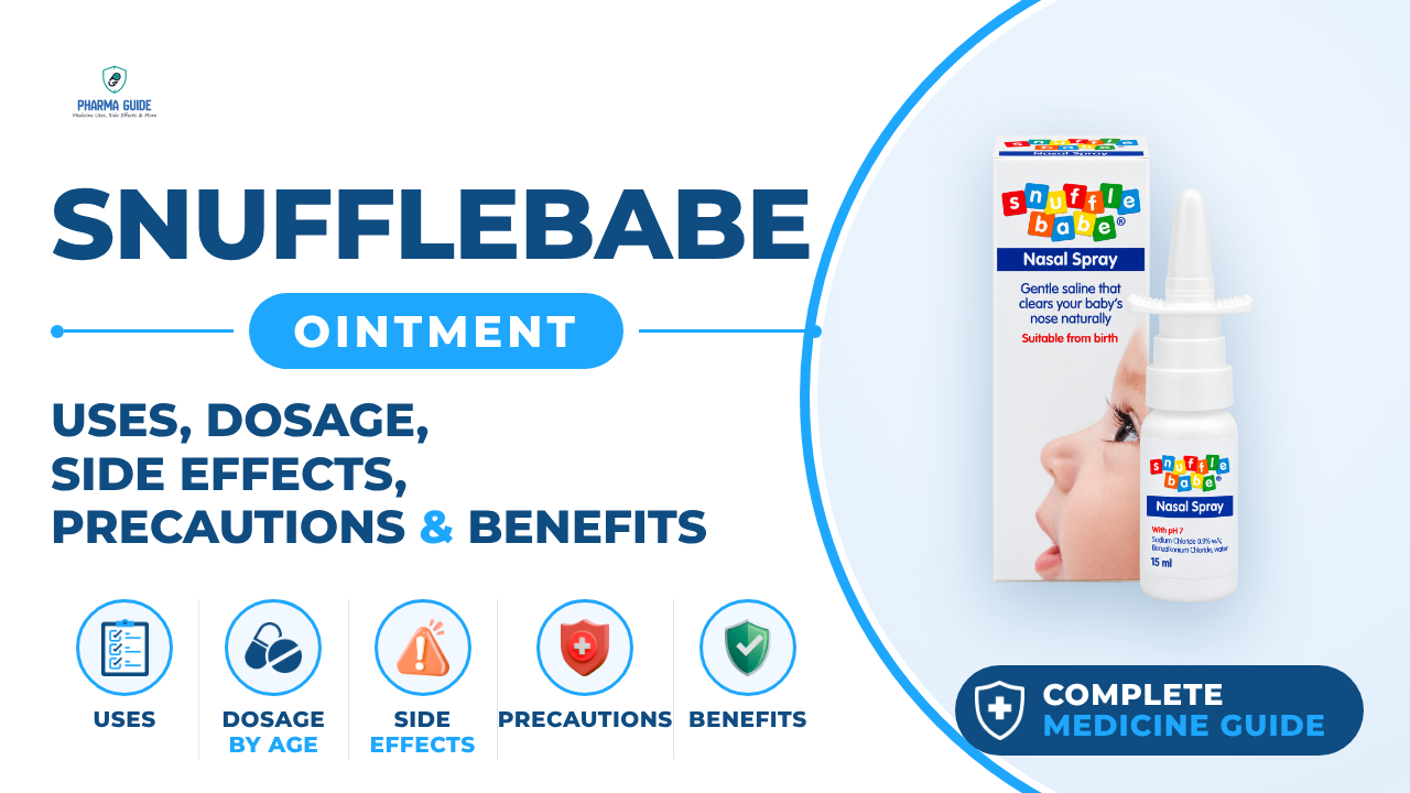 Snufflebabe Ointment: Uses, Dosage, Side Effects, Precautions and Alternates