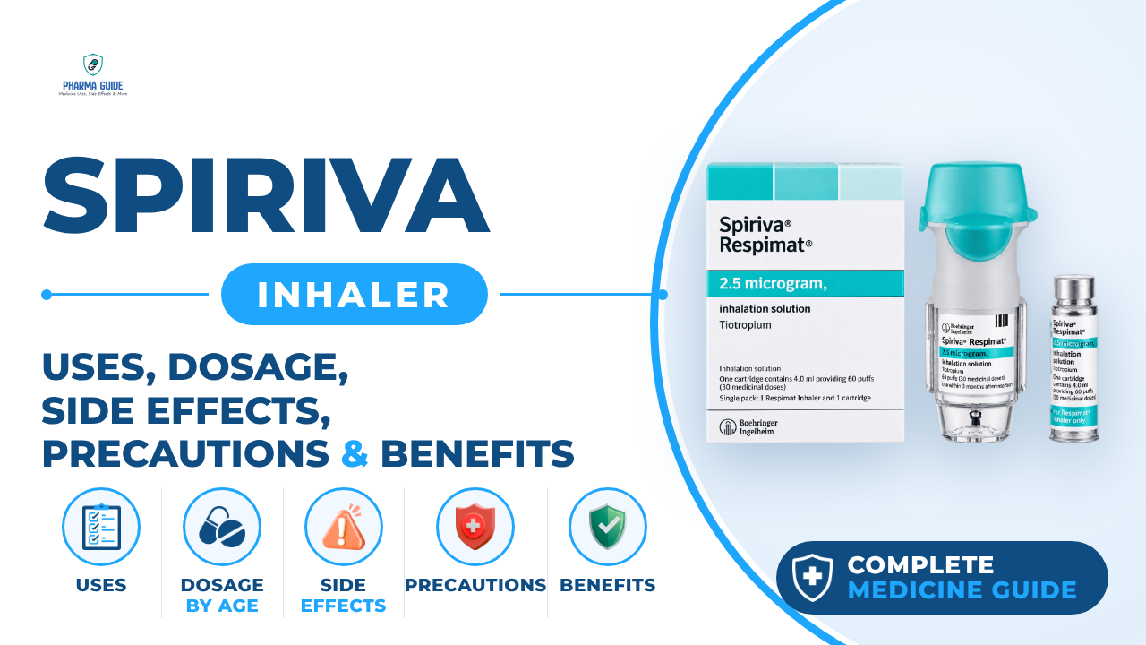 Spiriva Inhaler: Uses, Dosage, Side Effects, Precautions and Alternates