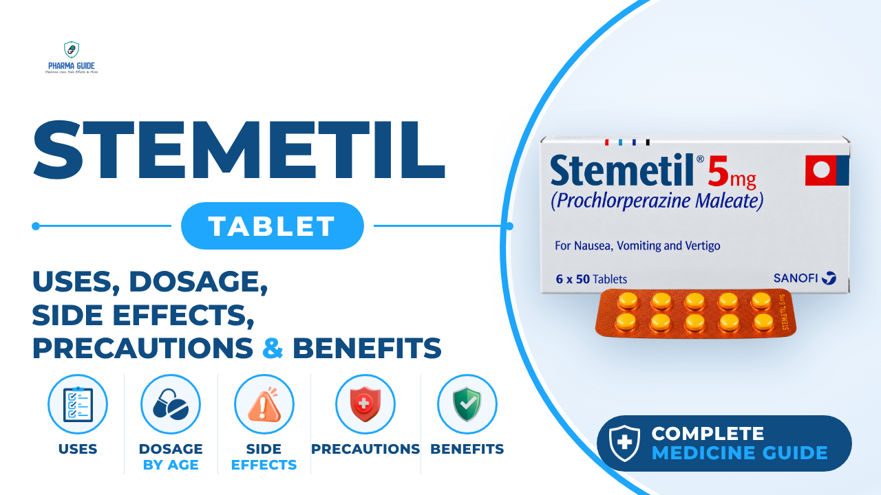 Stemetil Tablet: Uses, Dosage, Side Effects, Precautions and Alternates