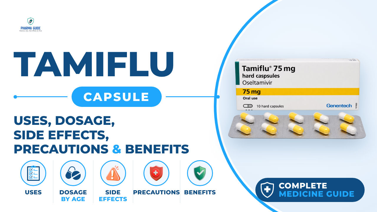 Tamiflu Capsule: Uses, Dosage, Side Effects, Precautions and Alternates