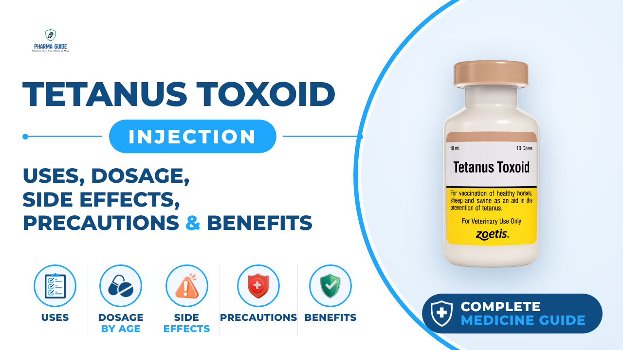 Tetanus Toxoid Injection: Uses, Dosage, Side Effects, Precautions and Alternates