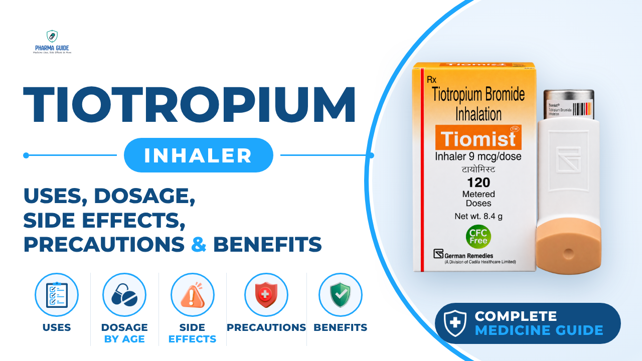 Tiotropium Inhaler: Uses, Dosage, Side Effects, Precautions and Alternates