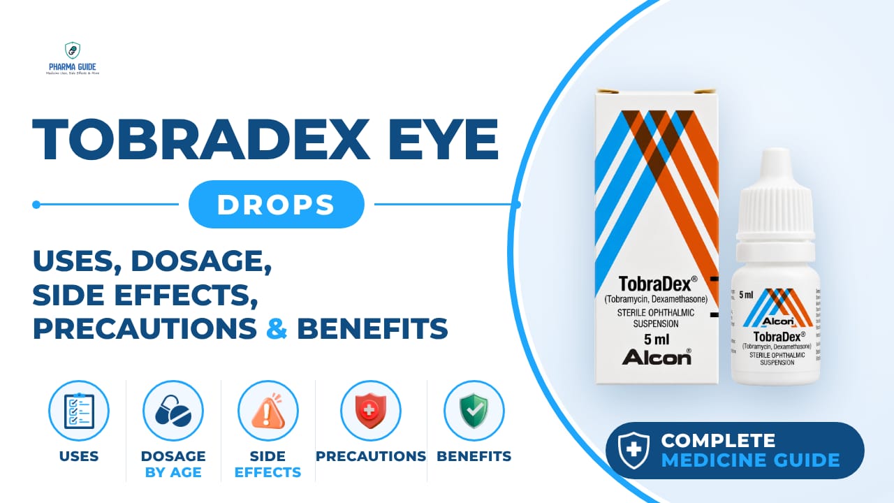 TobraDex Eye Drops: Uses, Dosage, Side Effects, Precautions and Alternates