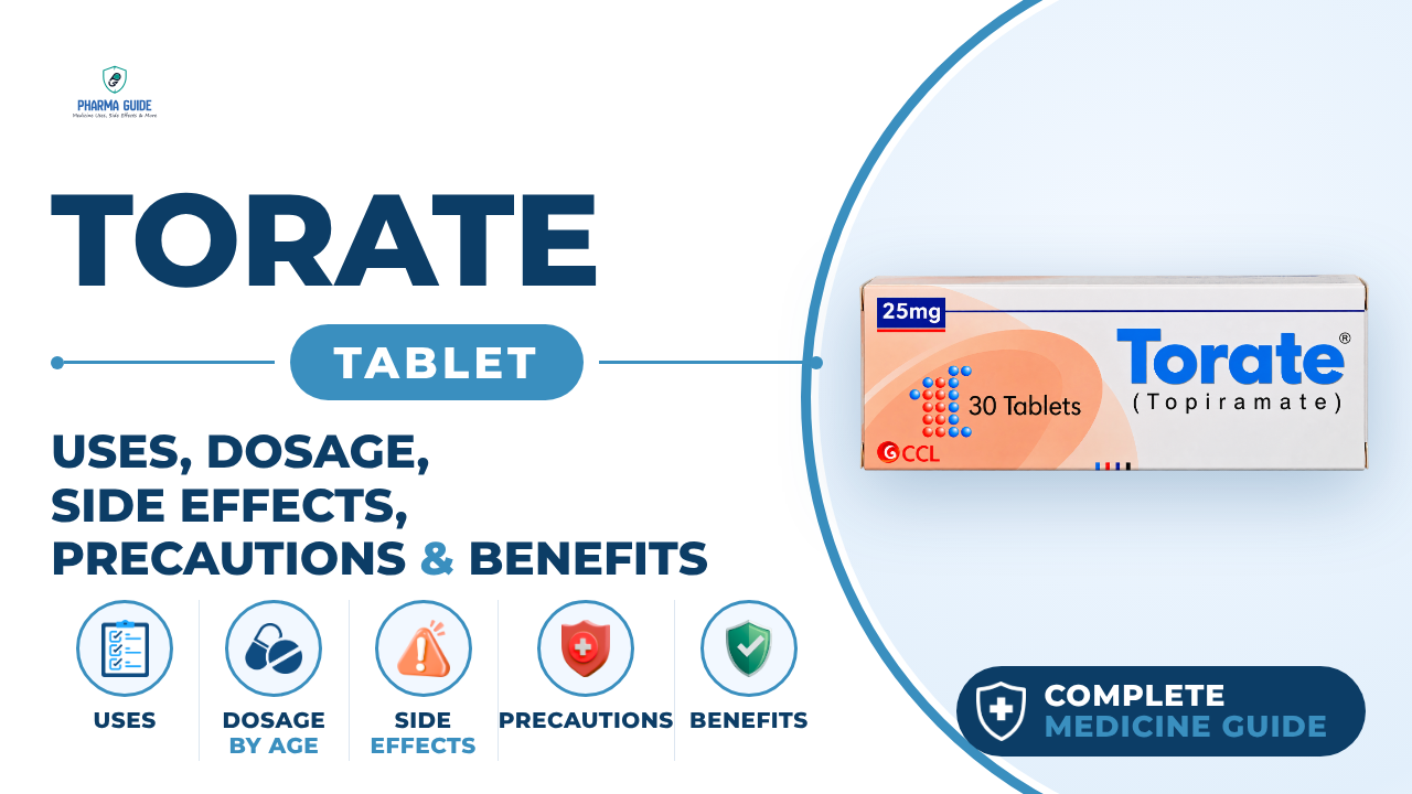 Torate Tablet: Uses, Dosage, Side Effects, Precautions and Alternates