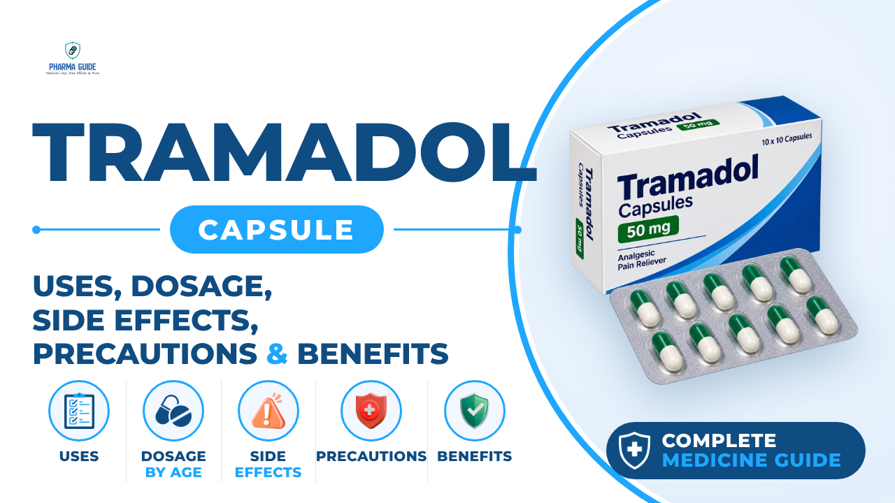 Tramadol Capsule: Uses, Dosage, Side Effects, Precautions and Alternates