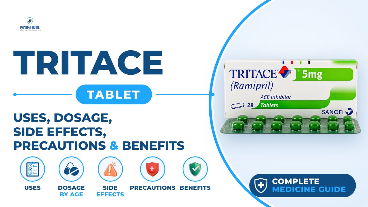 Tritace Tablet: Uses, Dosage, Side Effects, Precautions and Alternates
