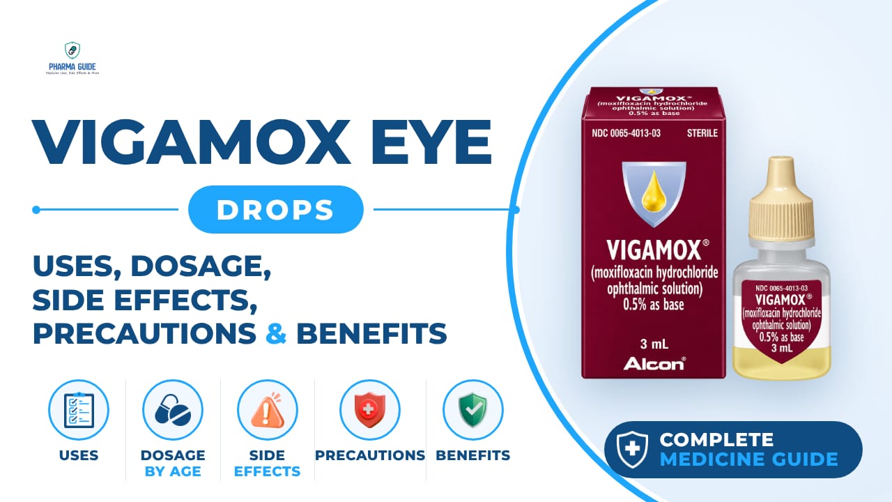 Vigamox Eye Drops: Uses, Dosage, Side Effects, Precautions and Alternates