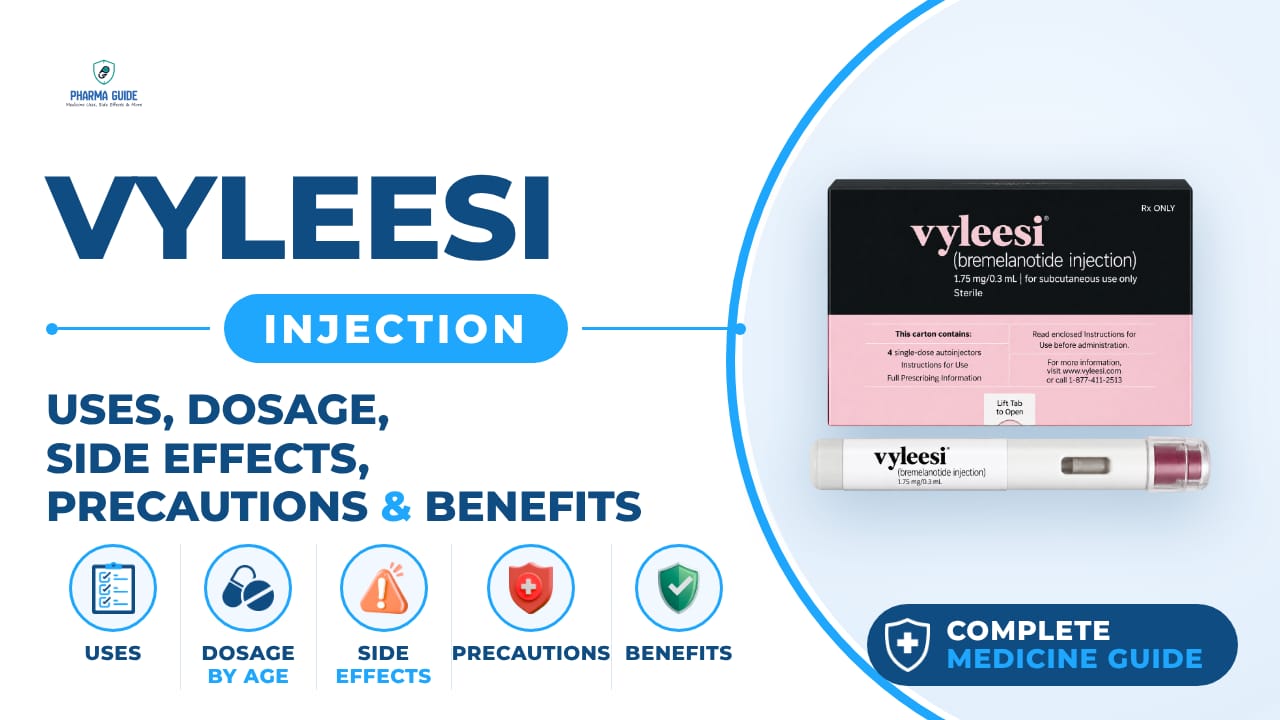Vyleesi Injection: Uses, Dosage, Side Effects, Precautions and Alternates
