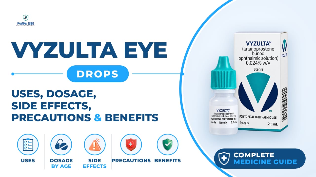 Vyzulta Eye Drops: Uses, Dosage, Side Effects, Precautions and Alternates