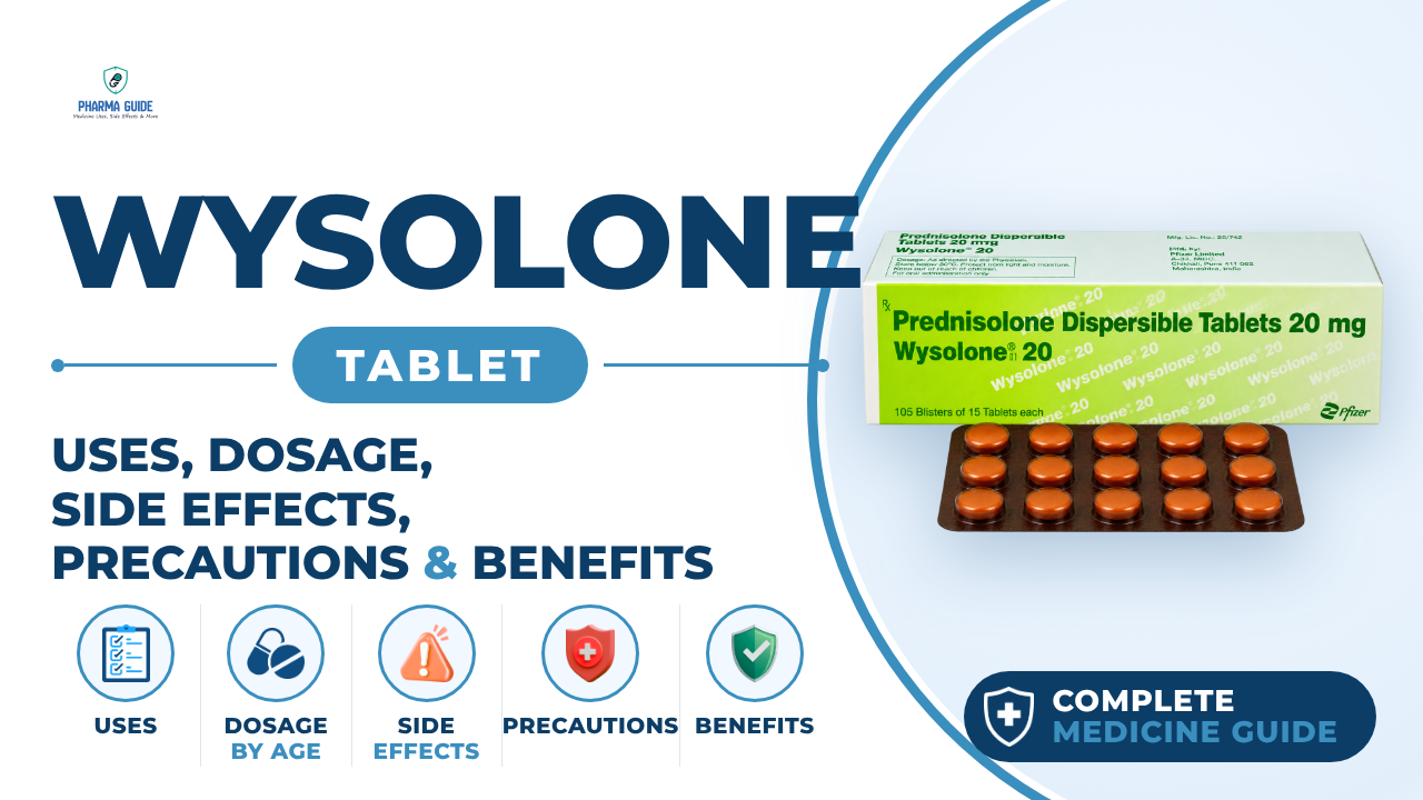 Wysolone Tablet: Uses, Dosage, Side Effects, Precautions and Alternates