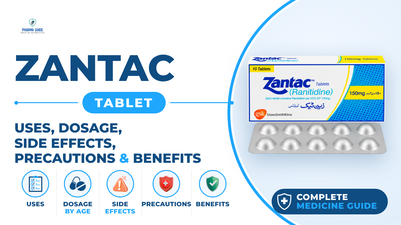 Zantac Tablet: Uses, Dosage, Side Effects, Precautions and Alternates