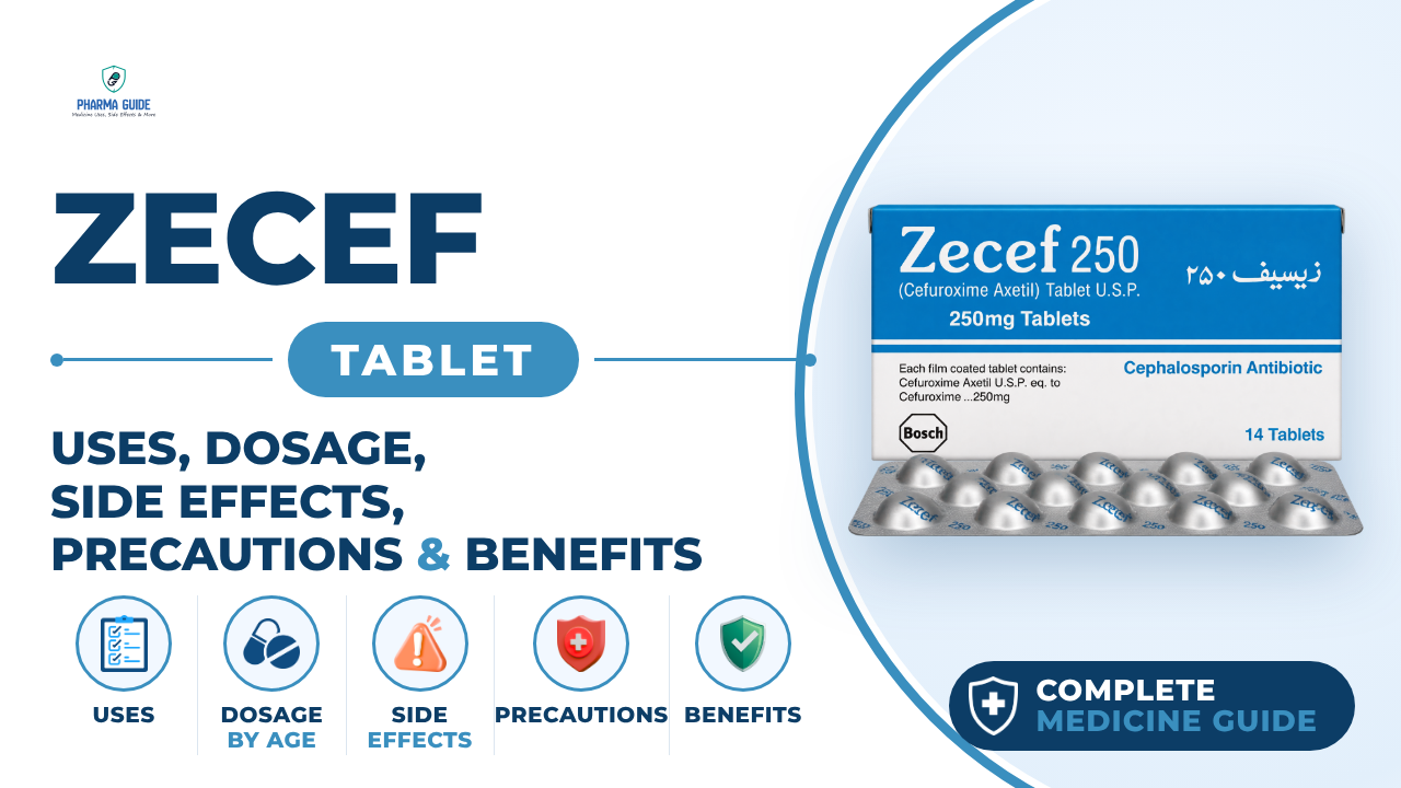 Zecef Tablet: Uses, Dosage, Side Effects, Precautions and Alternates