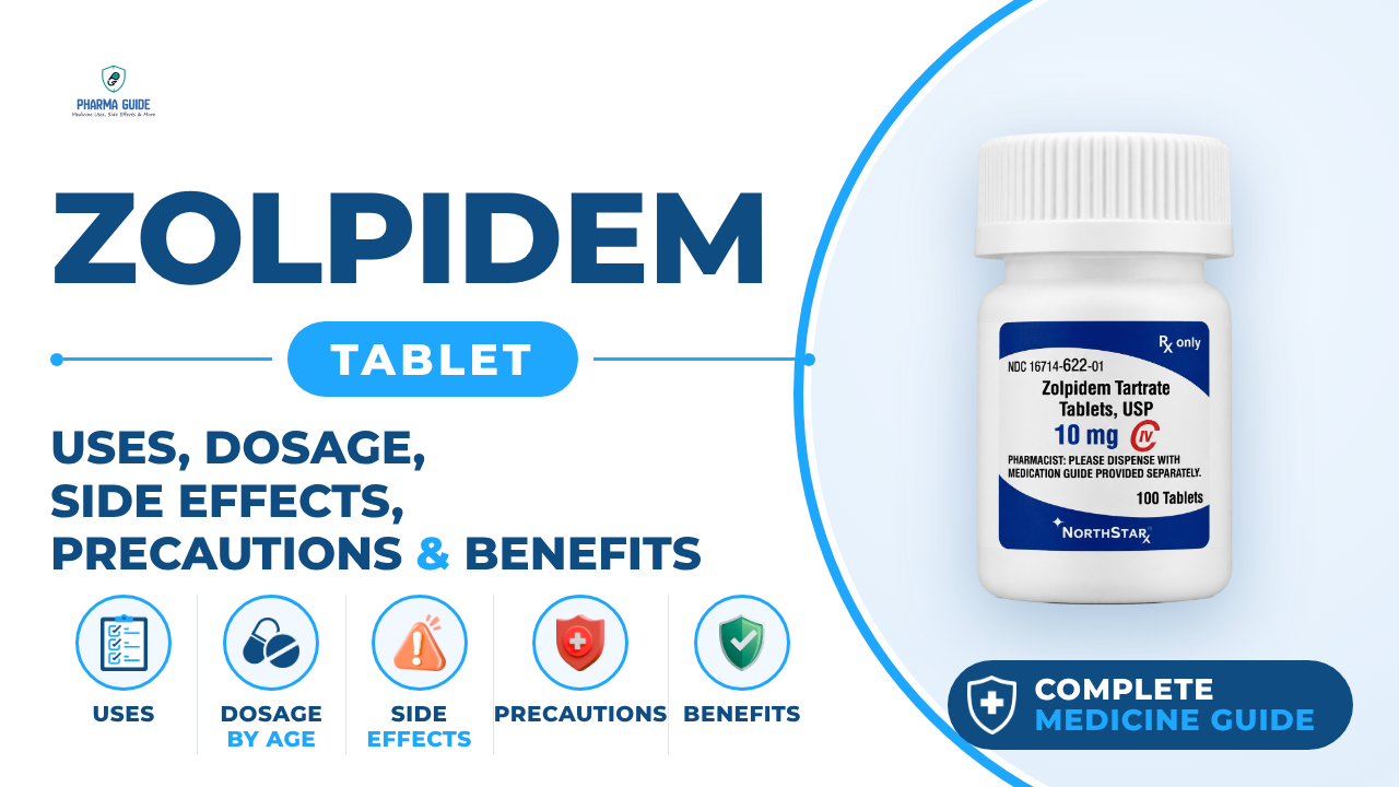 Zolpidem Tablet: Uses, Dosage, Side Effects, Precautions and Alternates