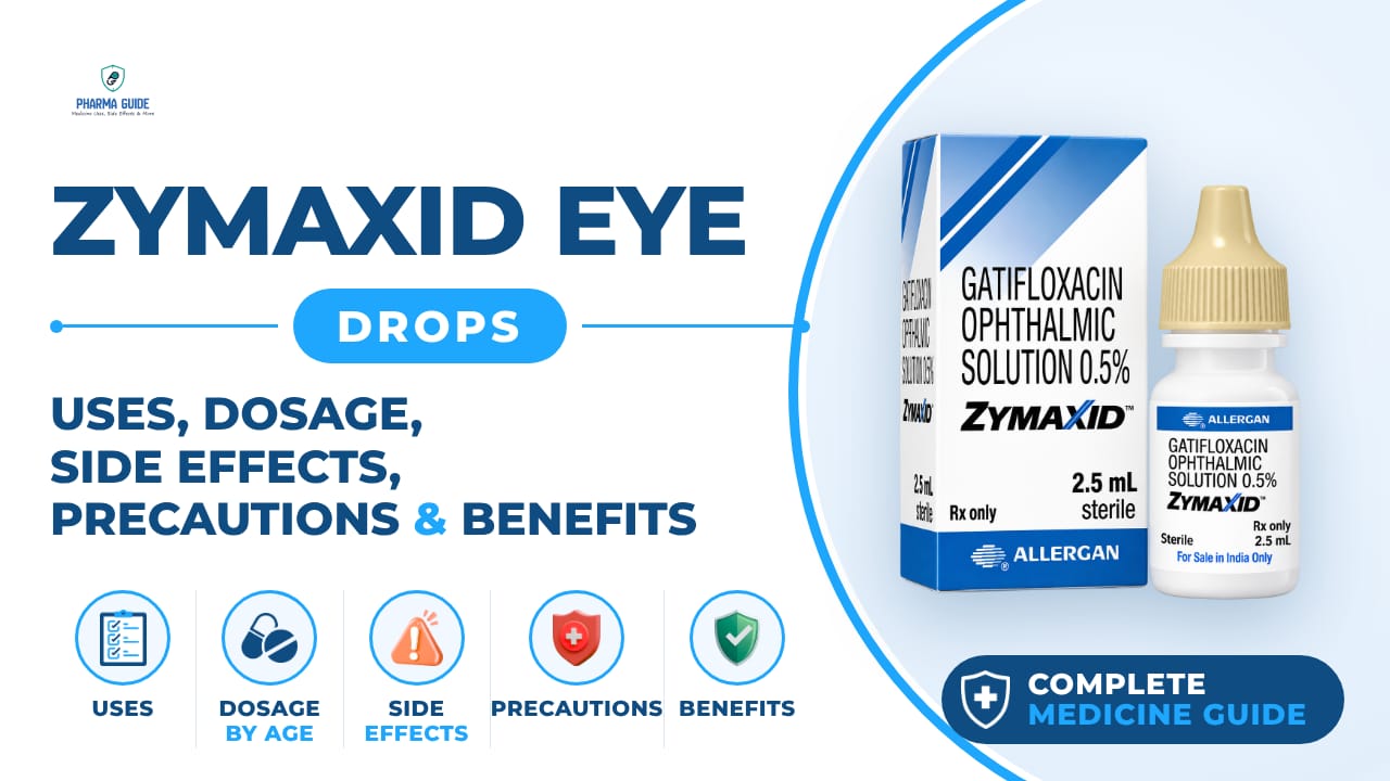 Zymaxid Eye Drops: Uses, Dosage, Side Effects, Precautions and Alternates