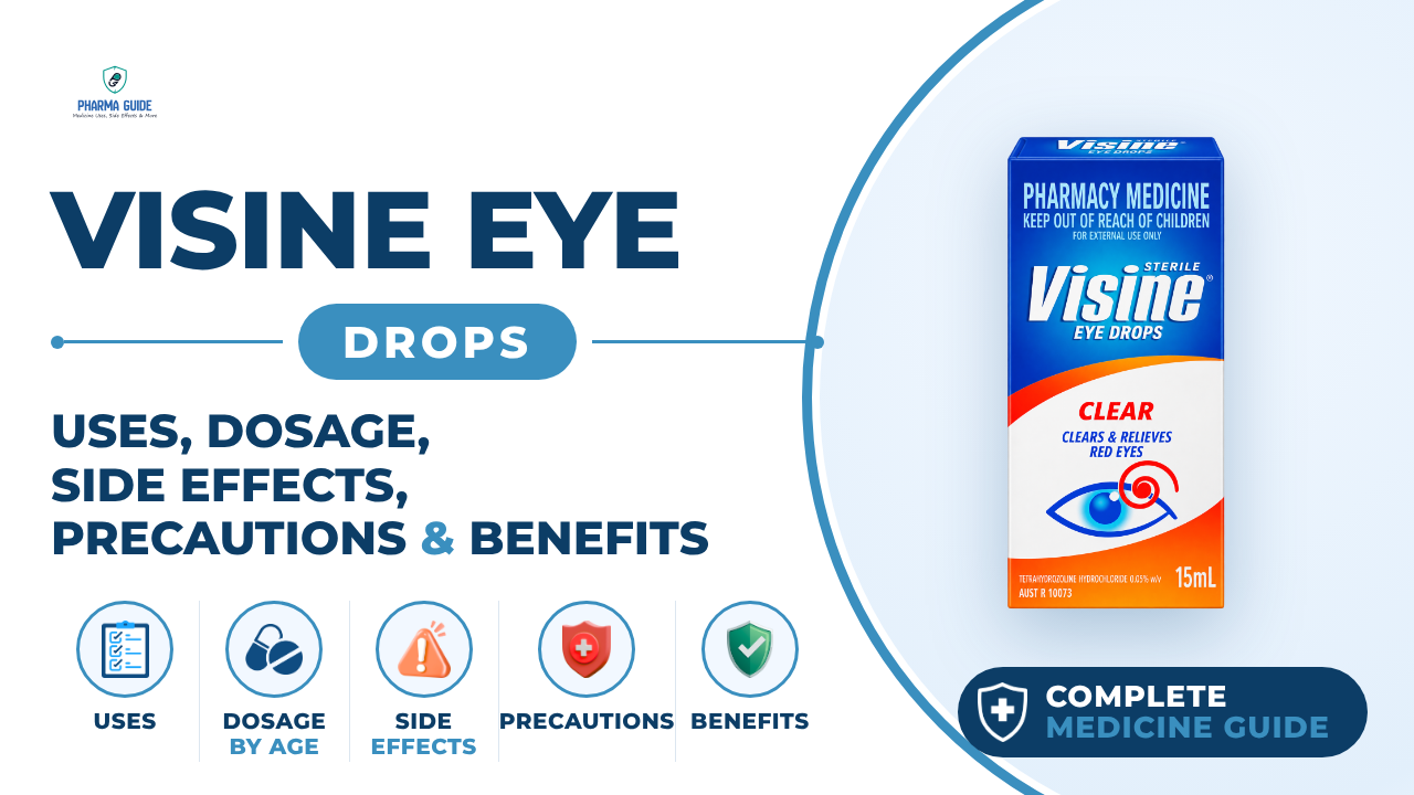 Visine Eye Drops: Uses, Dosage, Side Effects, Precautions and Alternates