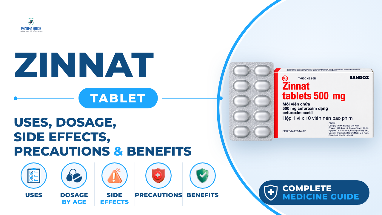 Zinnat Tablet: Uses, Dosage, Side Effects, Precautions and Alternates